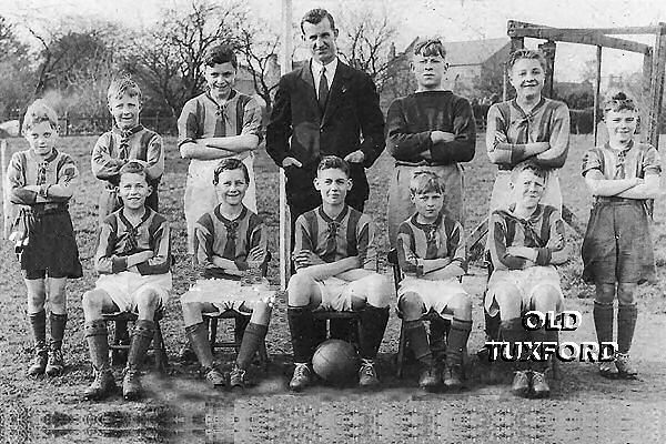 Tuxford Primary School football team - 1935