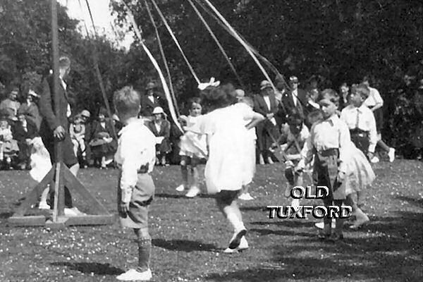 Maypole dancing - 1935