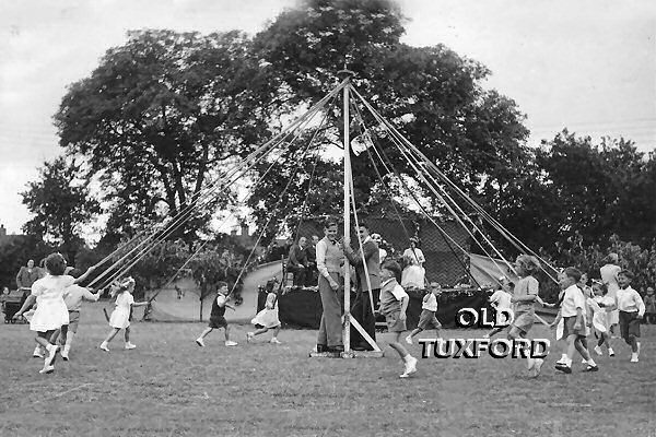 Maypole dancing - 1940s