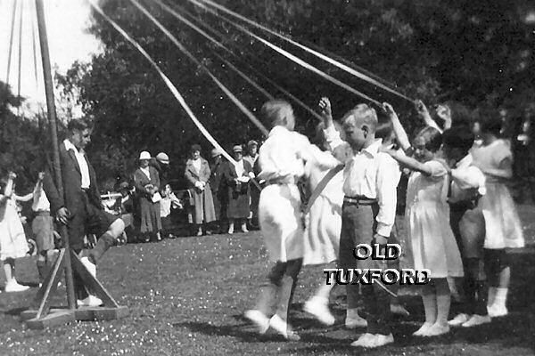 Maypole dancing - 1935