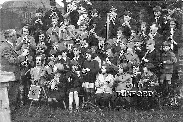 Tuxford School Band - 1930