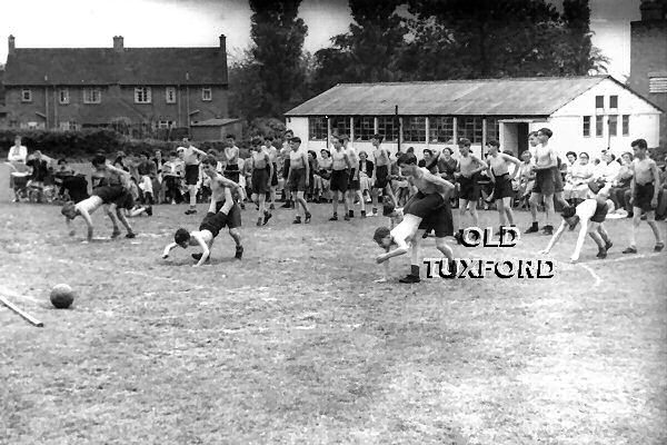 Wheelbarrow race - Date unknown