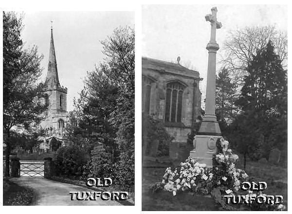 St. Nicholas Church - From the Vicarage and the war memorial