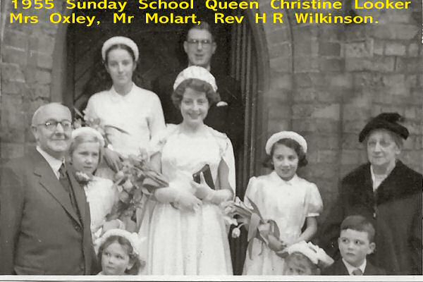 1955 Sunday School Queen - Christine Looker
