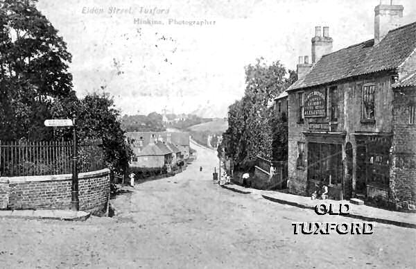 Looking down Eldon Street towards the windmills