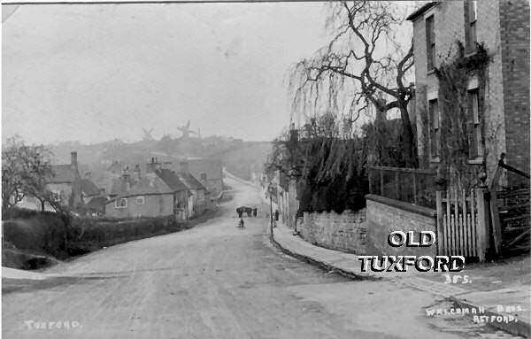 Looking down Eldon Street towards the windmills