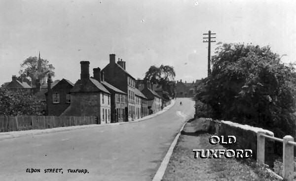 Looking up Endon Street from the Godbaulke (?)