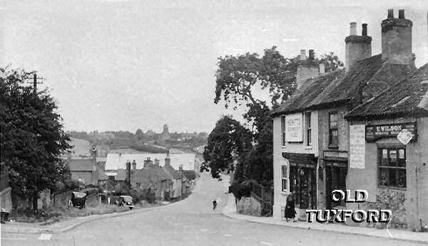 Looking down Eldon Street towards the windmills