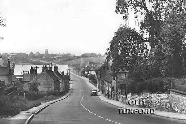 Looking down Eldon Street towards the windmills