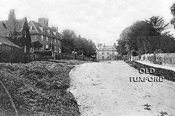 Tuxford Grammar School looking towards the Market Place