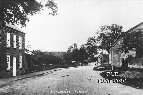 Central Hall on right, demolished for the A1M feeder road