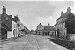 Looking towards the Market Place, cart tracks in the road