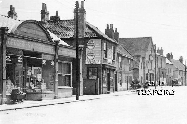 Looking down Newcastle Street, Co-operative store at left