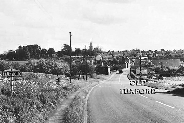 Looking towards Tuxford from Retford Road