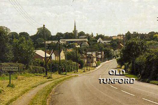 Looking towards Tuxford from Retford Road