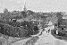 Looking towards Tuxford from Retford Road, Watson's Garage on right