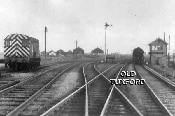 Tuxford West Junction, Diesel Shunter D3620 & WS Class Locomotive 9029 - 07/11/1964