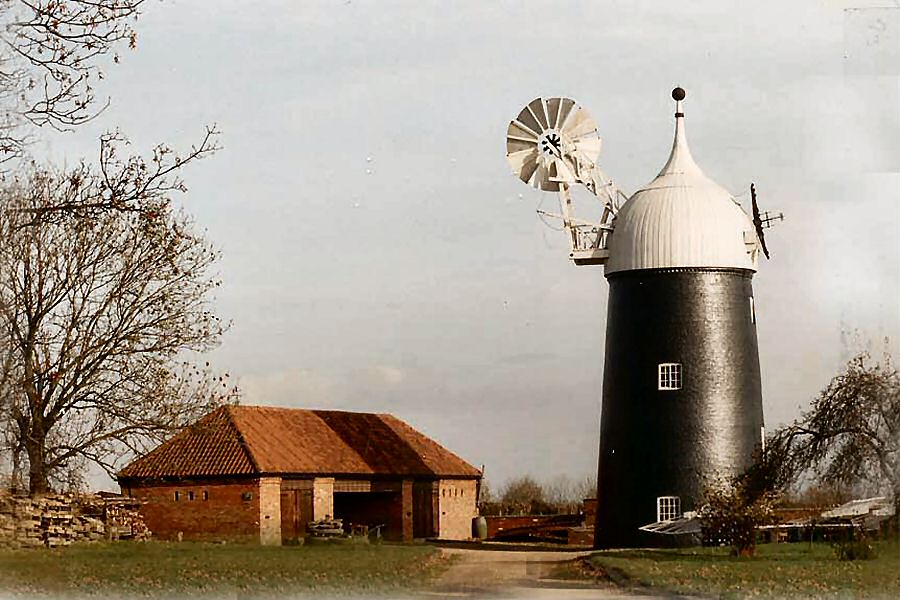Windmill before sails repaired